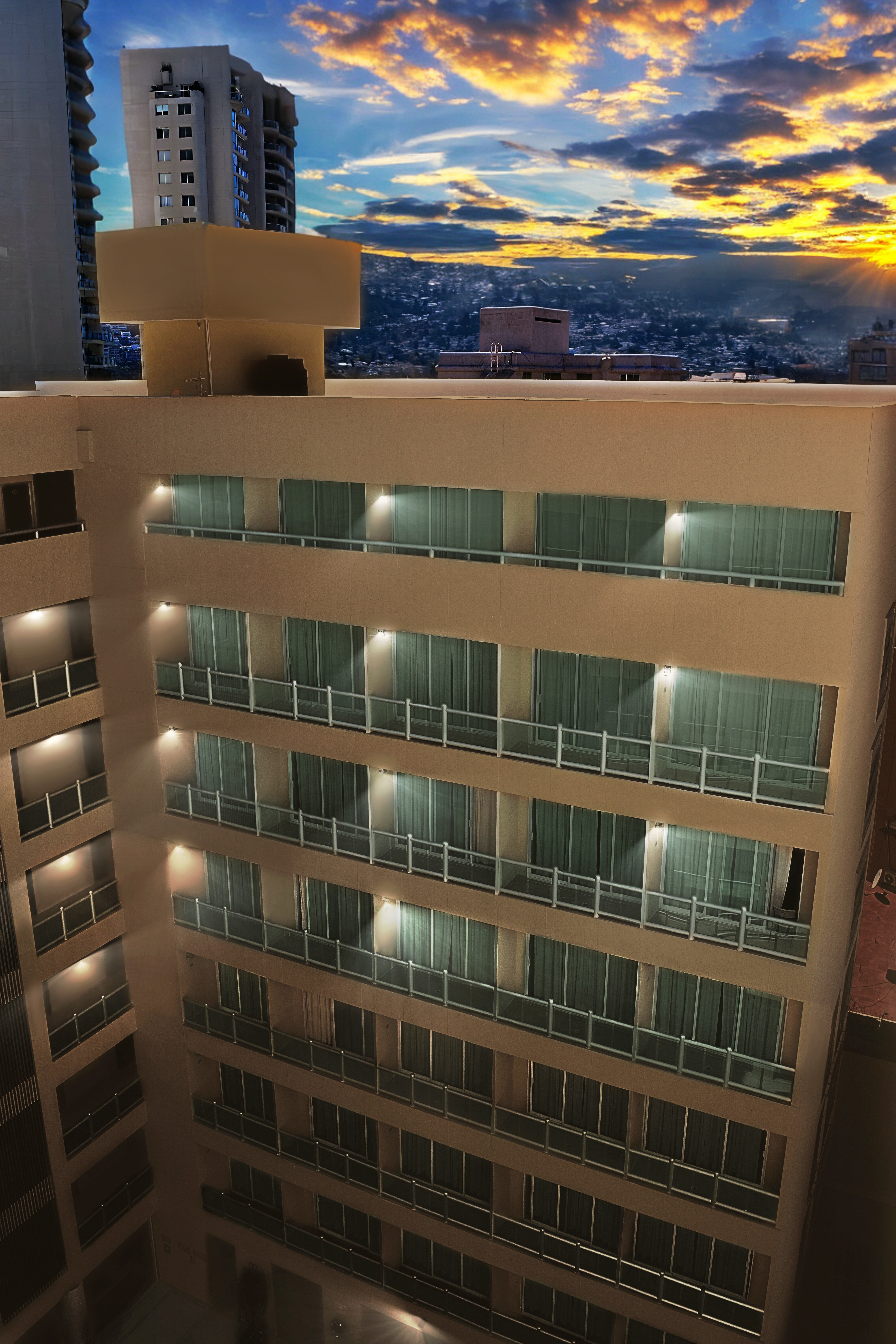 Vista Atardecer